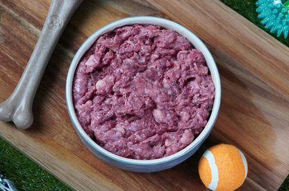 Beef Hearts & Chicken Mince Raw Dog Food